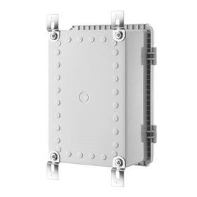 Gratury enclosure with drillable cable outlets enables flexible wiring