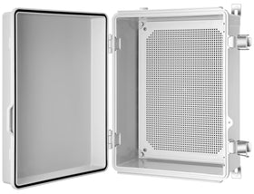 Gratury Junction Box with hinged cover suitable for exterior installations