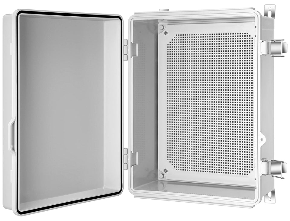 Gratury Junction Box with hinged cover suitable for exterior installations