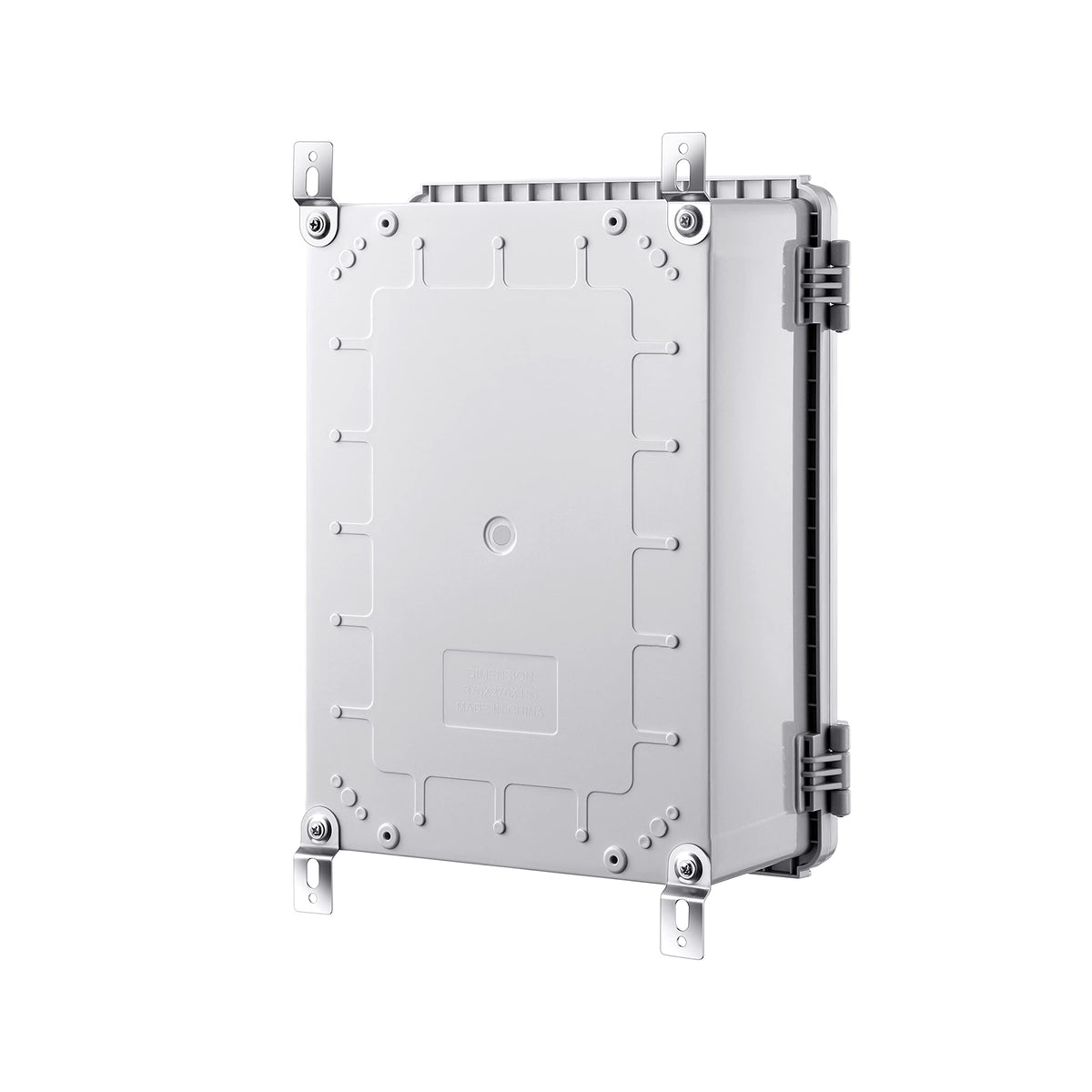 Gratury Junction Box durable ABS construction with watertight latches.