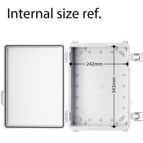 Gratury Junction Box wall bracket included for stable wall mounting.