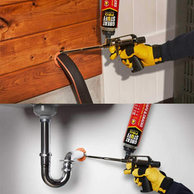 Great Stuff Pro ideal for basements and attics sealing around framing and pipes.
