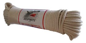 Great White sash cord #8 100ft coil for durable window repairs.