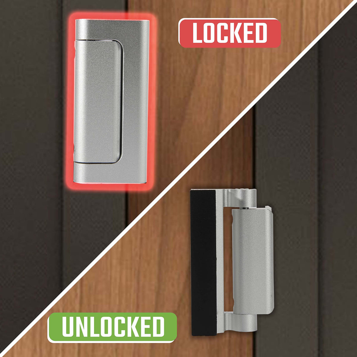 GreaTalent 2PACK anti-kick design reinforces entry points against forced entry.