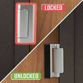 GreaTalent 2PACK anti-kick design reinforces entry points against forced entry.