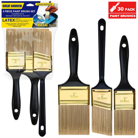 Greatandrew 2-inch angled brush enables precise cutting in around trim and corners.