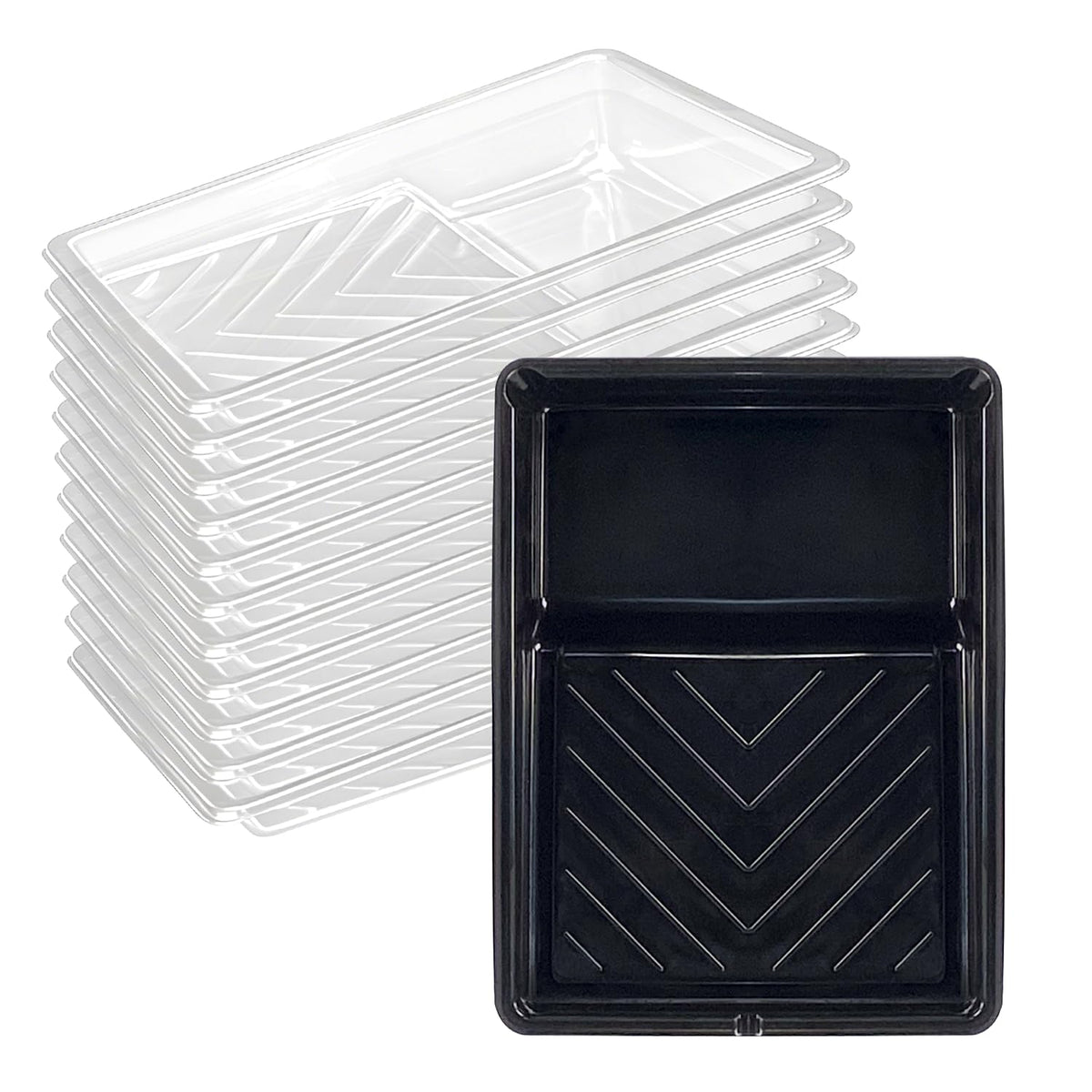 Greatandrew 7-inch paint tray demonstrating stable, even coverage for DIY projects