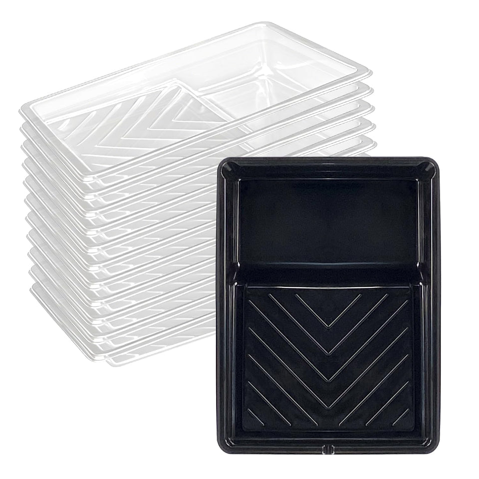 Greatandrew 7-inch paint tray demonstrating stable, even coverage for DIY projects