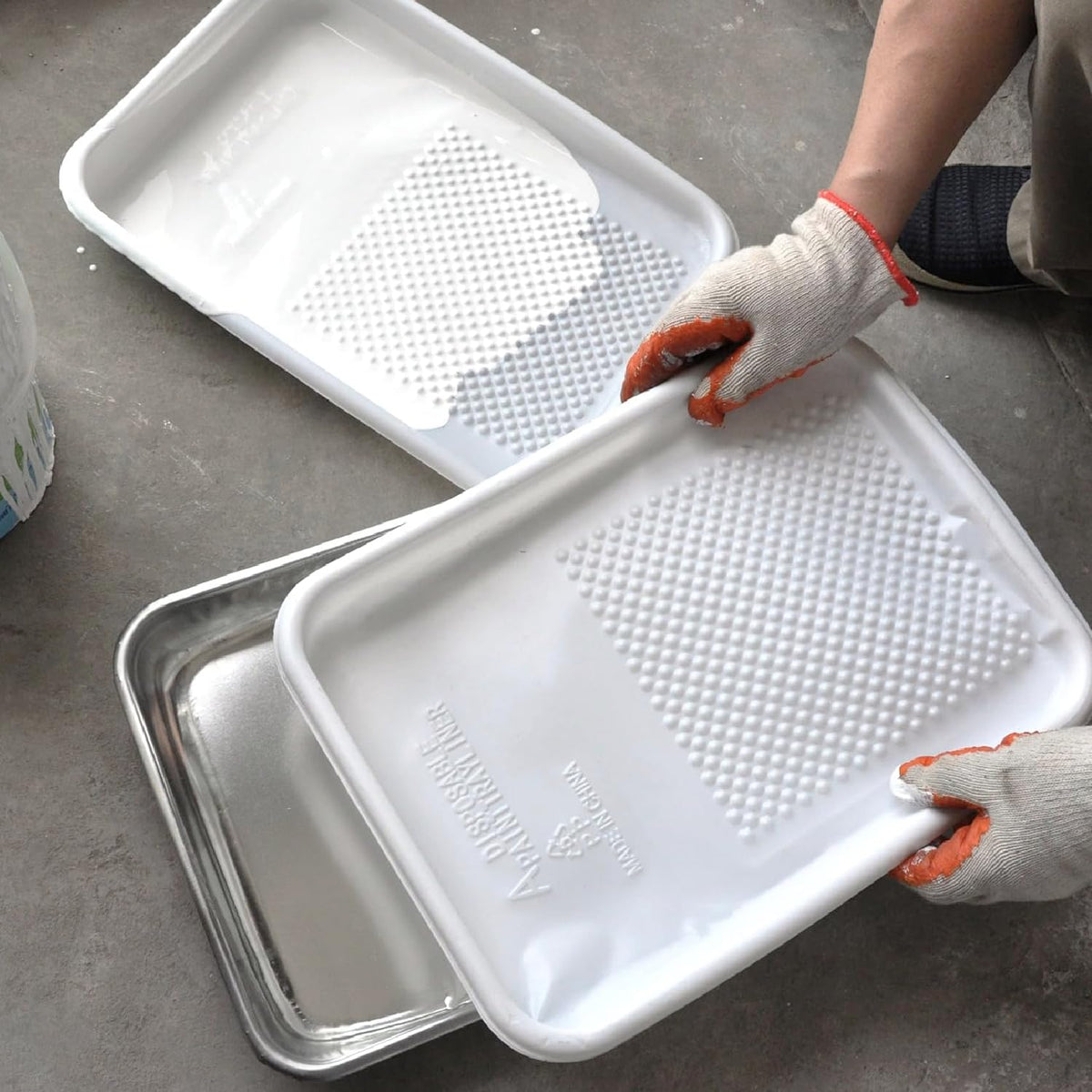 Greatandrew compact tray kit supports organized painting setups