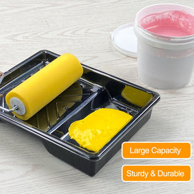 Greatandrew deep 2.6-inch tray emphasizes higher paint capacity for fewer refills