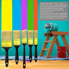 Greatandrew brush pack on display for versatile home projects