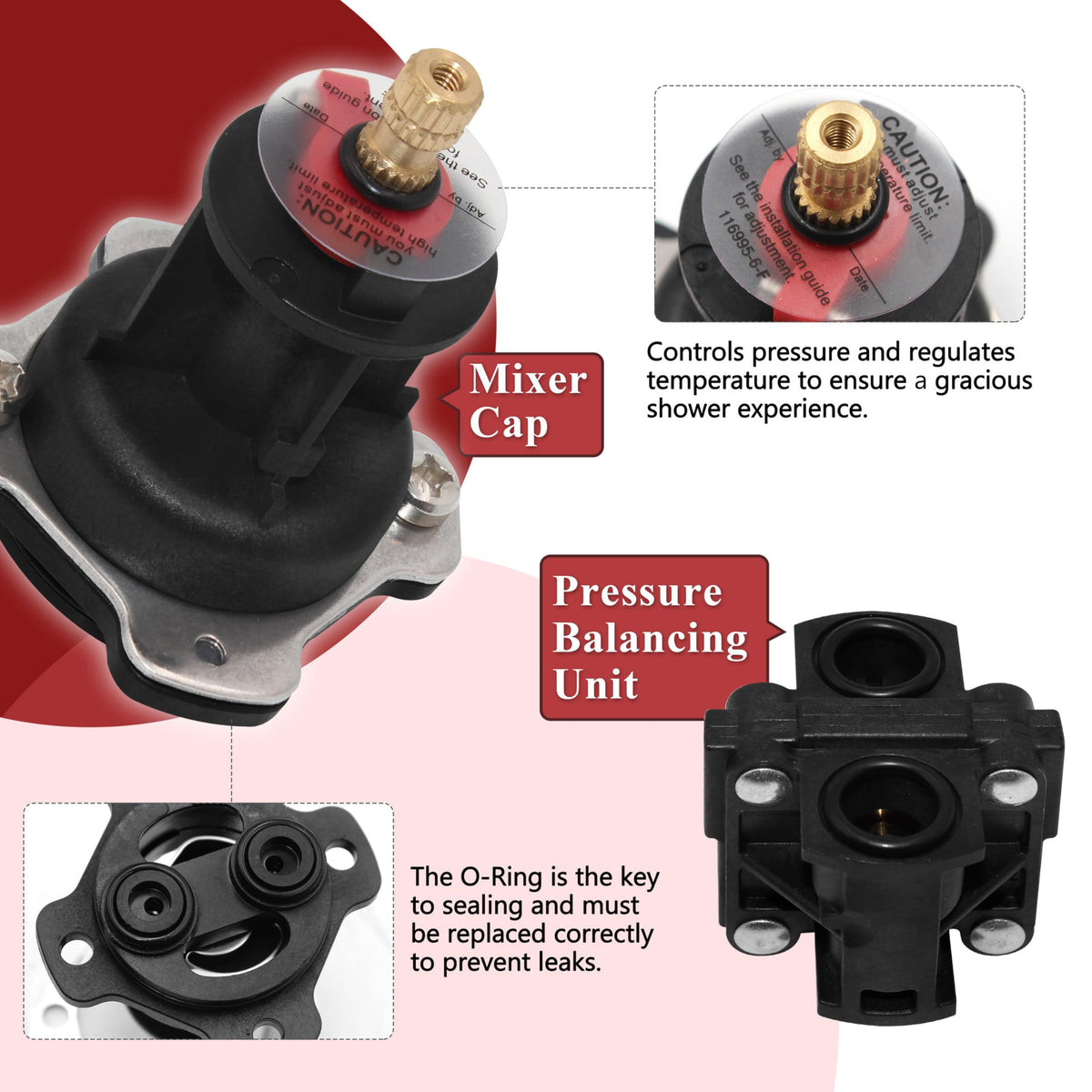 GREATUS GP76851 o-ring ensures proper groove seating and leak prevention