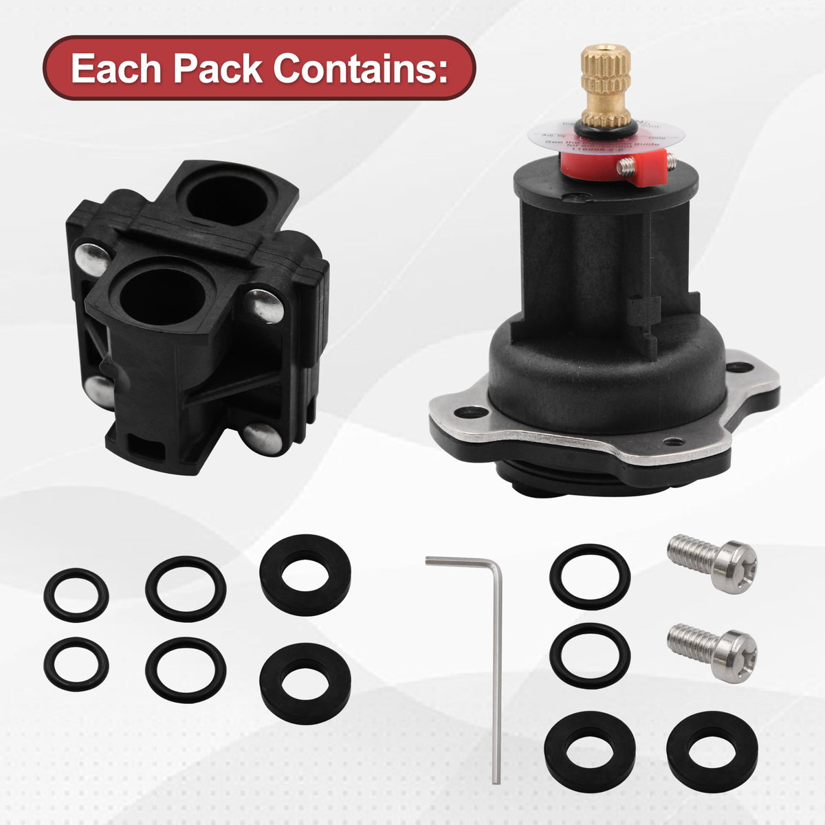 GREATUS GP76851 pressure-balancing unit improves shower temperature stability