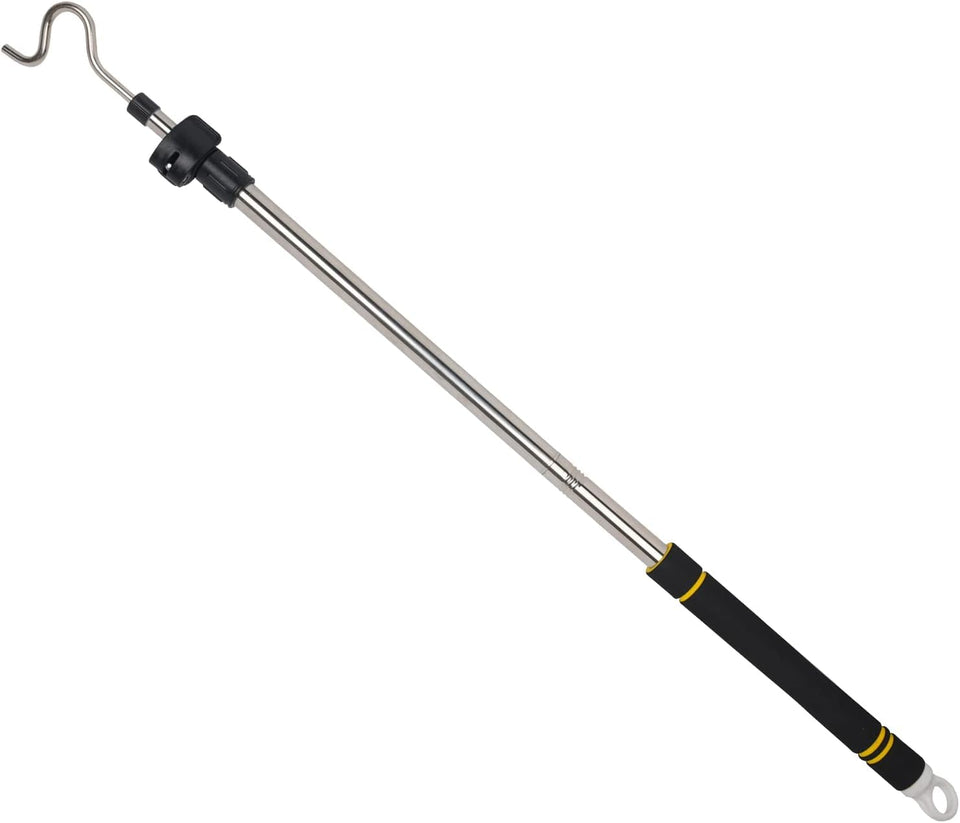 Greeily reaching hook base demonstrates sturdy grip for elevated closet storage