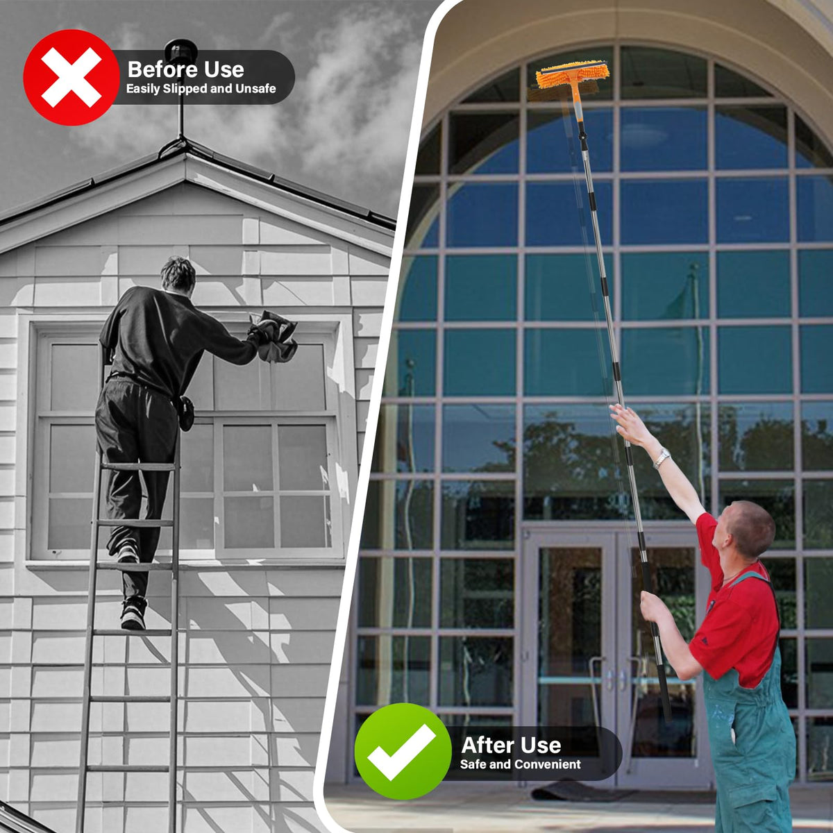 Greeily stainless steel construction emphasizes durability and steady performance