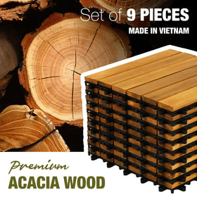 GREEN ALLUVIUM acacia wood slat texture highlighting natural warmth
