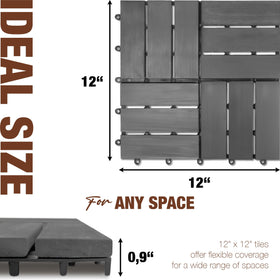 Green Alluvium interlocking system close-up shows a secure snap-together tile for easy installation.