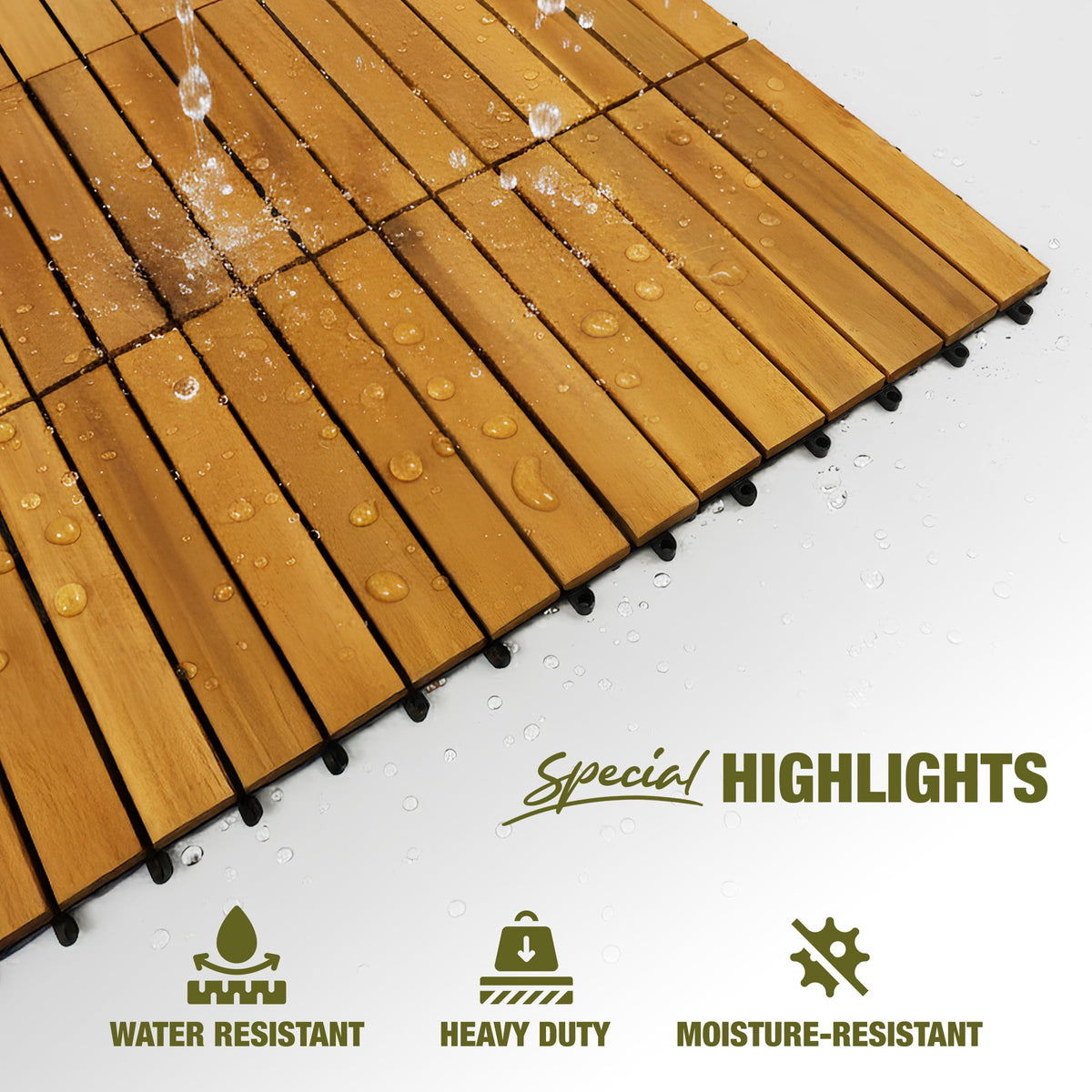 GREEN ALLUVIUM outdoor setup showcasing versatile patio layout