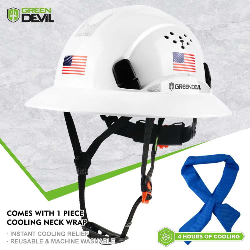 GREEN DEVIL 6 point suspension for secure, comfortable fit