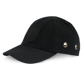 Green Devil bump cap front view for lightweight head protection on-site.