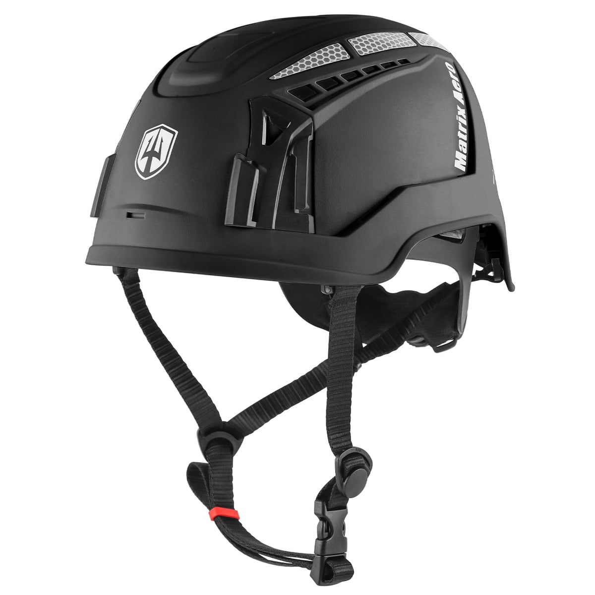 GREEN DEVIL Type 2 hard hat front view with vented shell for all-day comfort