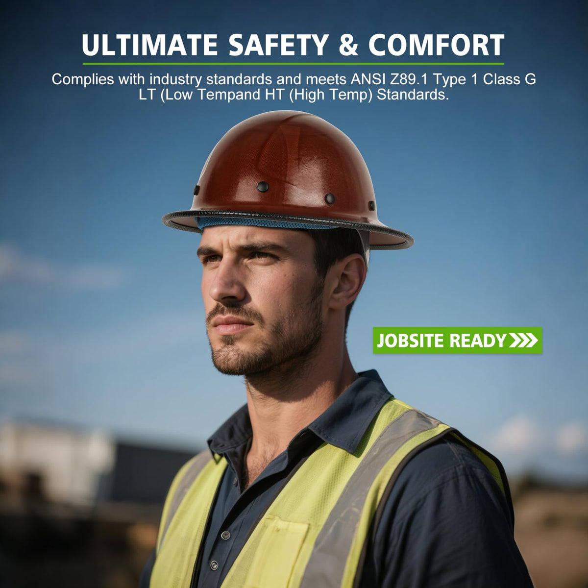 GREEN DEVIL edge guard brim strip protects against bumps while maintaining style