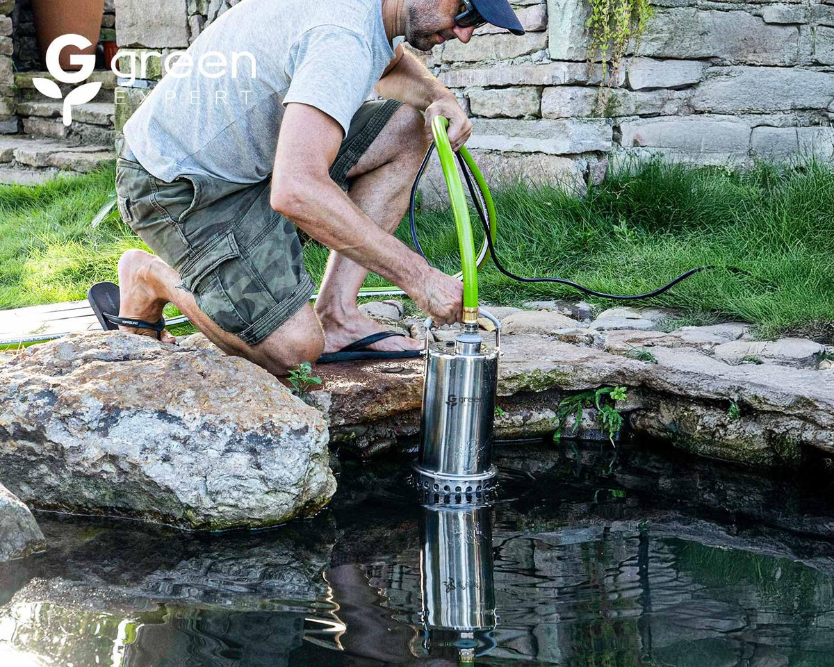 Green Expert 25-foot grounded cord enables safe, distant installation.