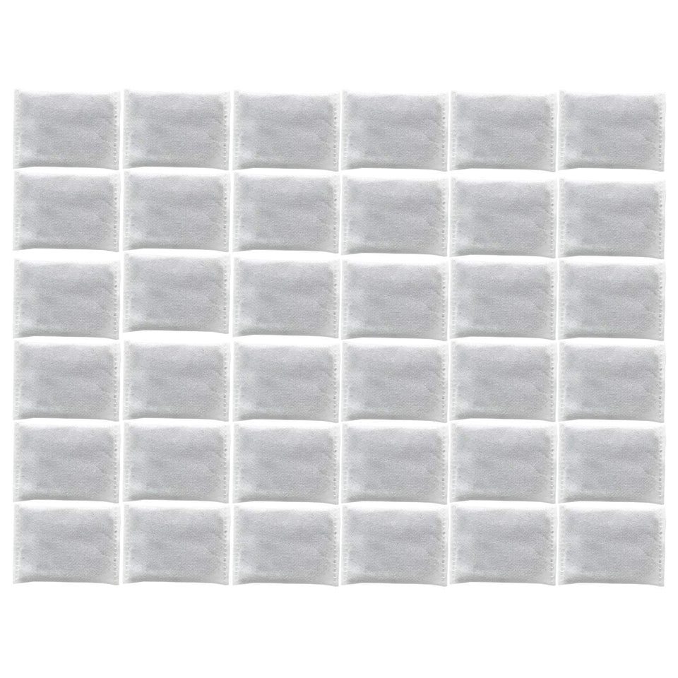 Green Piece activated charcoal filter sachets 36-pack for cleaner post distillation water