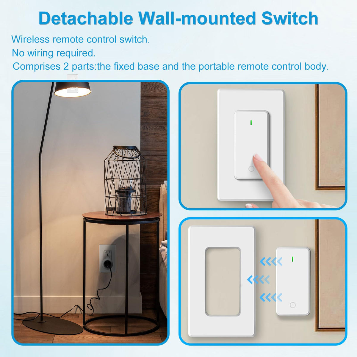 Greencycle detachable wall mount enables handheld use and flexible placement