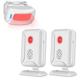 GREENCYCLE door sensor chime front view for compact entry alerts.