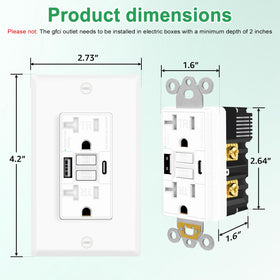 Greencycle outlet in wall mounting layout for easy retrofit