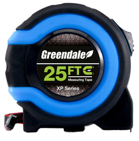 Greendale 25 ft tape with hanging lanyard option for storage