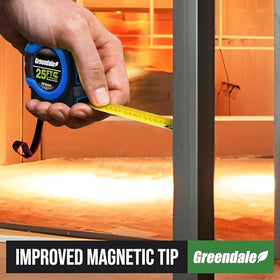 Greendale tough ABS shell resists drops and rough handling