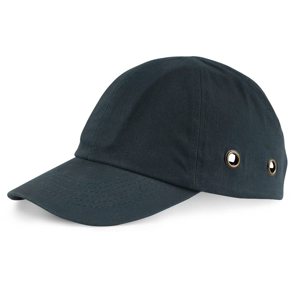 GREEN DEVIL safety bump cap front view in navy with lightweight protection for daily tasks.