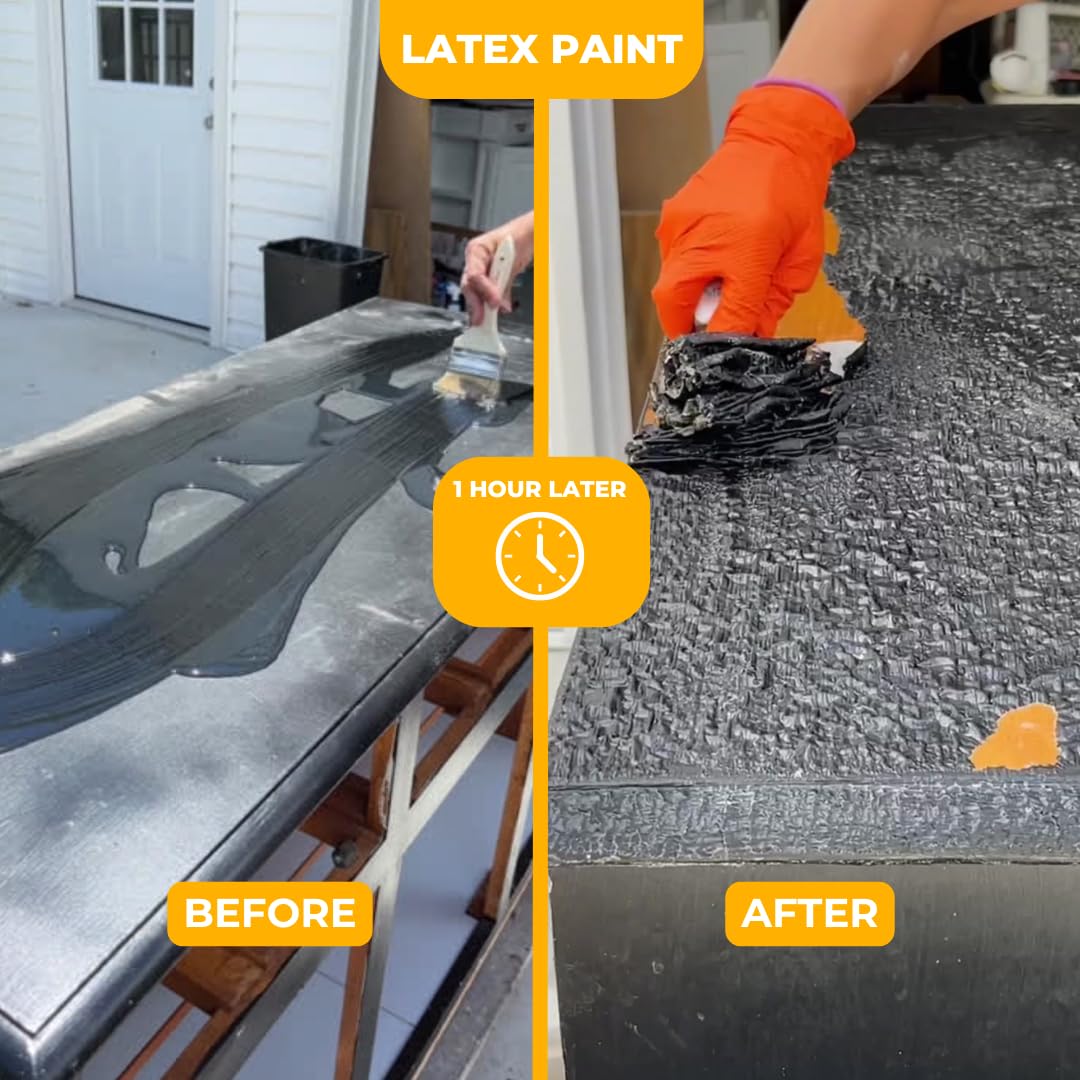 GREENEZ Strip & Clean wood-surface-stripping works across hardwoods, softwoods, and plywood.