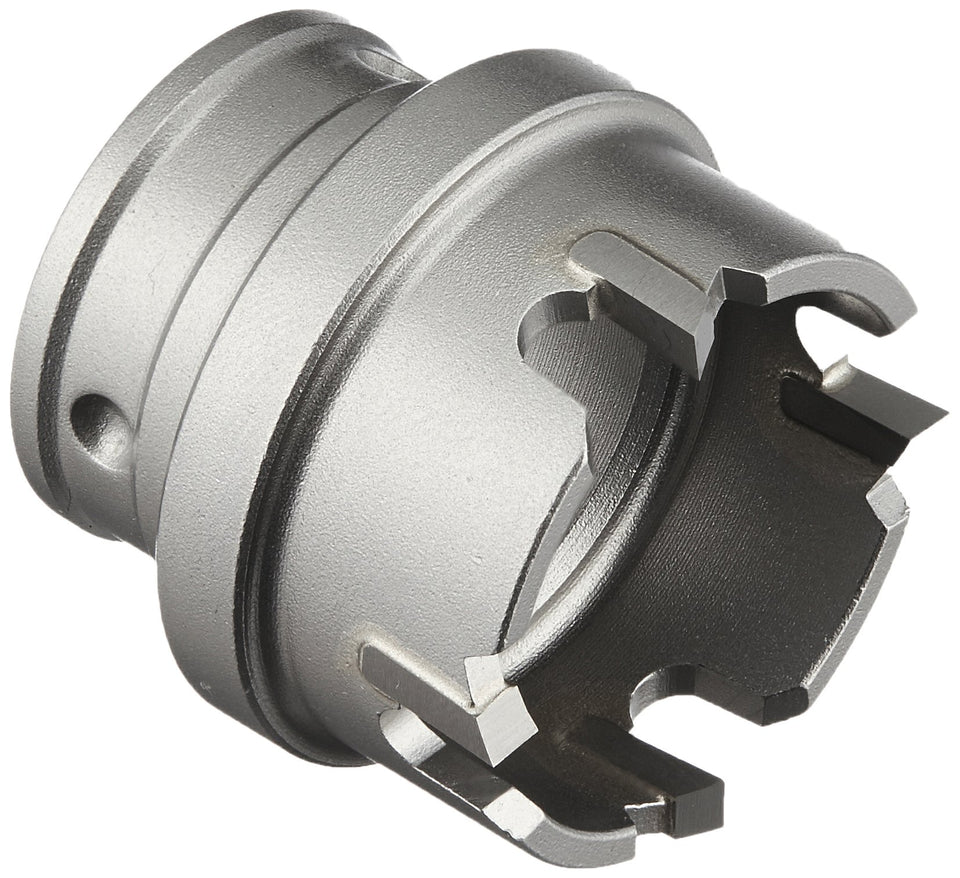 Greenlee 645-1-1/8 quick-change hole cutter arbor for fast, burr-free cuts.