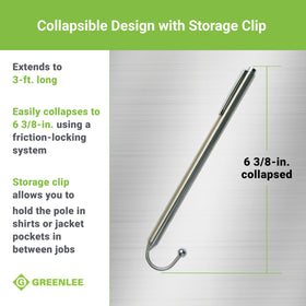 Greenlee FP3 stainless steel construction withstands heavy duty site use
