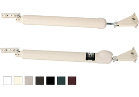 Greenstar Touch 'n Hold almond body shows hands-free hold-open feature.