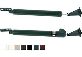 Greenstar Touch 'n Hold hold open button demonstrates hands-free control for easy entry.