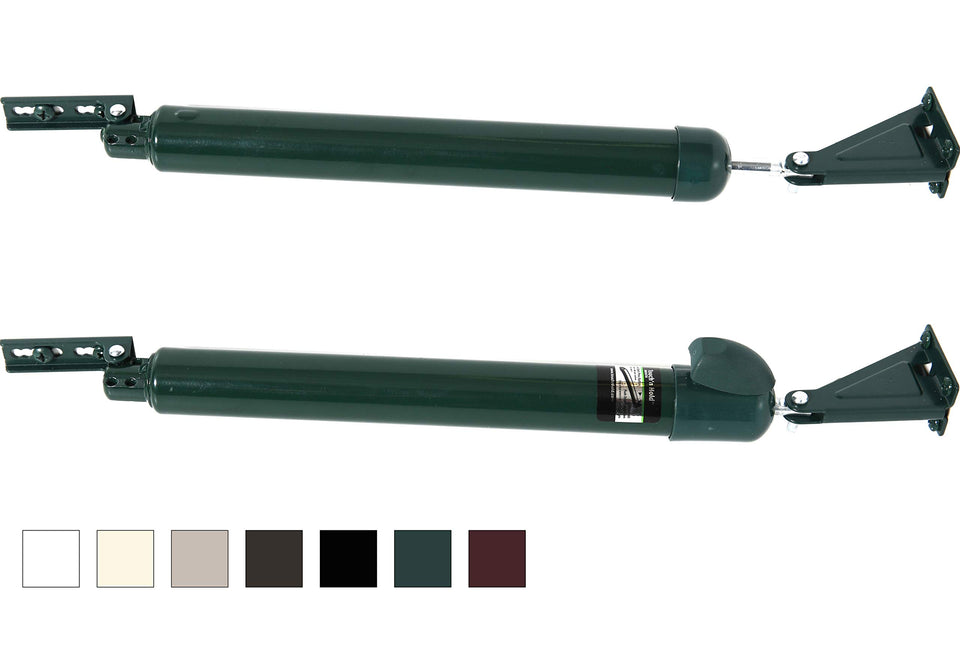 Greenstar Touch 'n Hold hold open button demonstrates hands-free control for easy entry.
