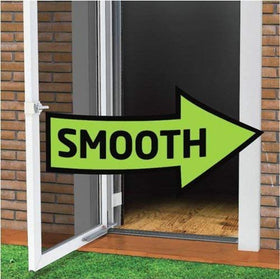 Greenstar Touch 'n Hold Smooth daily use on white door closures