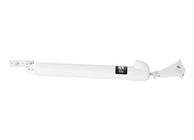 Greenstar Touch 'n Hold white front view door closer for easy access