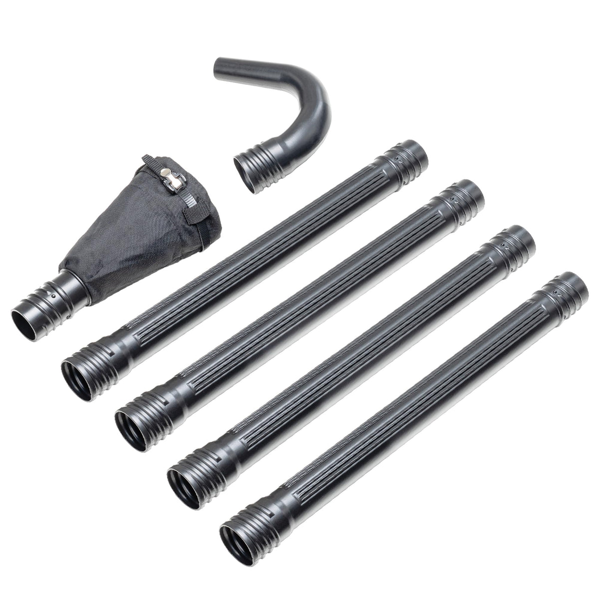 Greenworks gutter kit with 11ft reach for easy debris clearing
