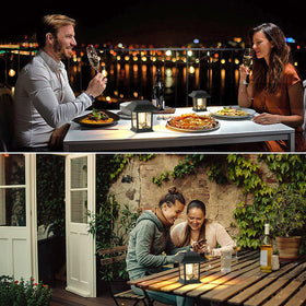 Greluna 12-pack walkway lights deliver steady glow along patios and driveways