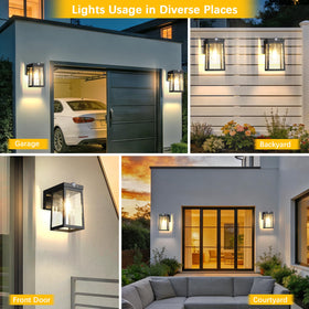 Greluna dusk-to-dawn set-up keeps outdoor spaces lit overnight.
