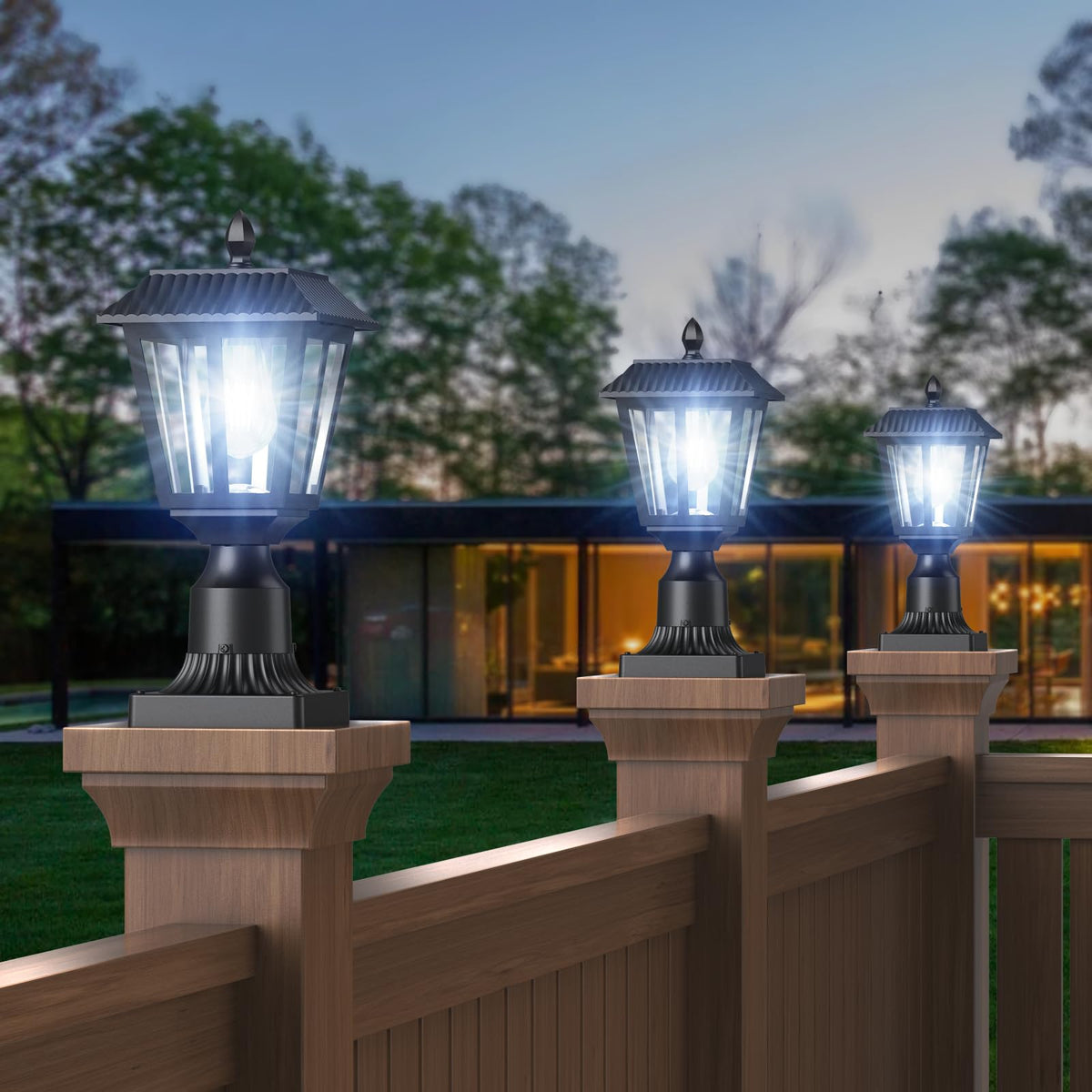 Greluna garden patio exterior light brightening paths and entrances