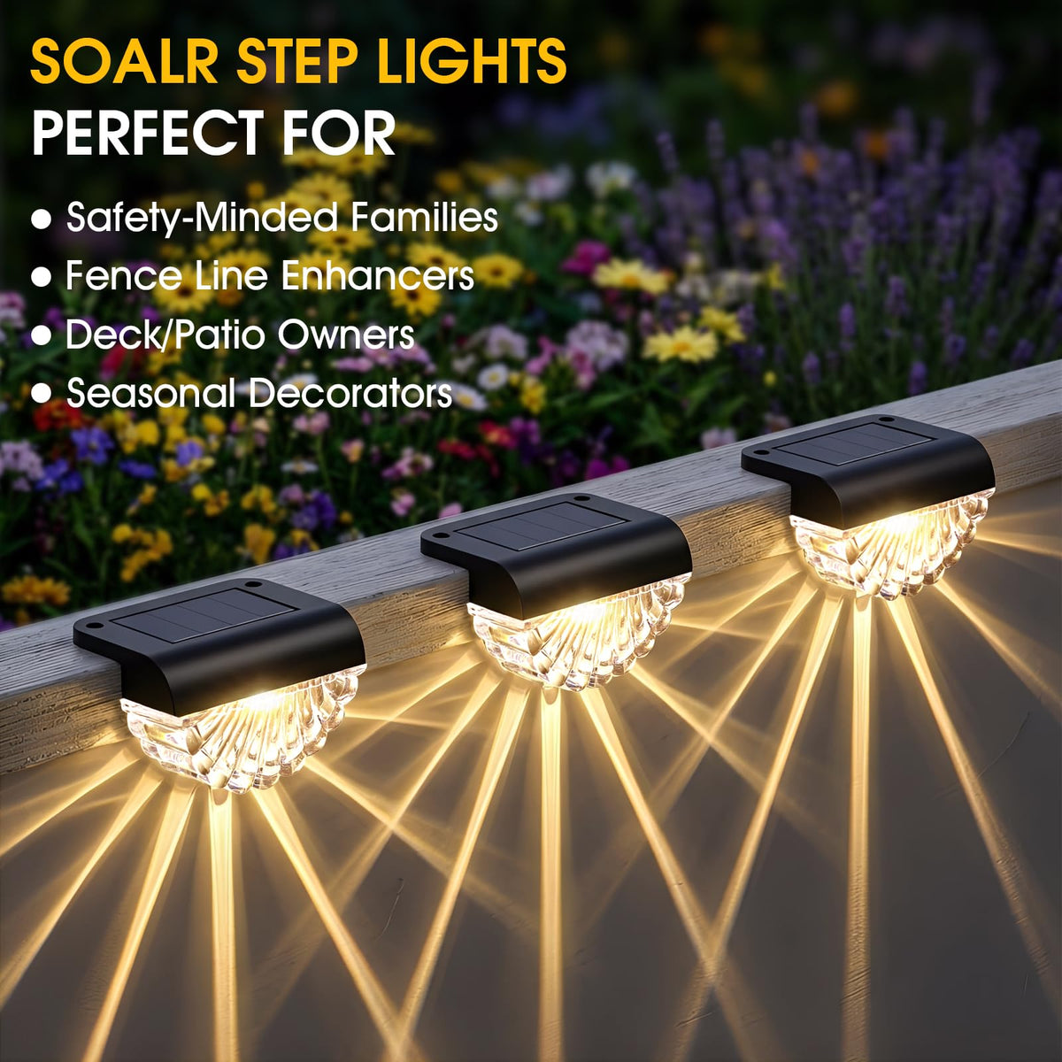 Greluna outdoor deck light waterproof for year-round patio lighting