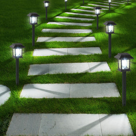 Greluna pathway lights provide automatic on/off for easy night-time safety