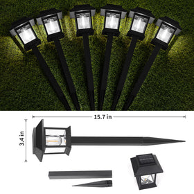Greluna driveway lights slim silhouette adds curb appeal and guidance after dark