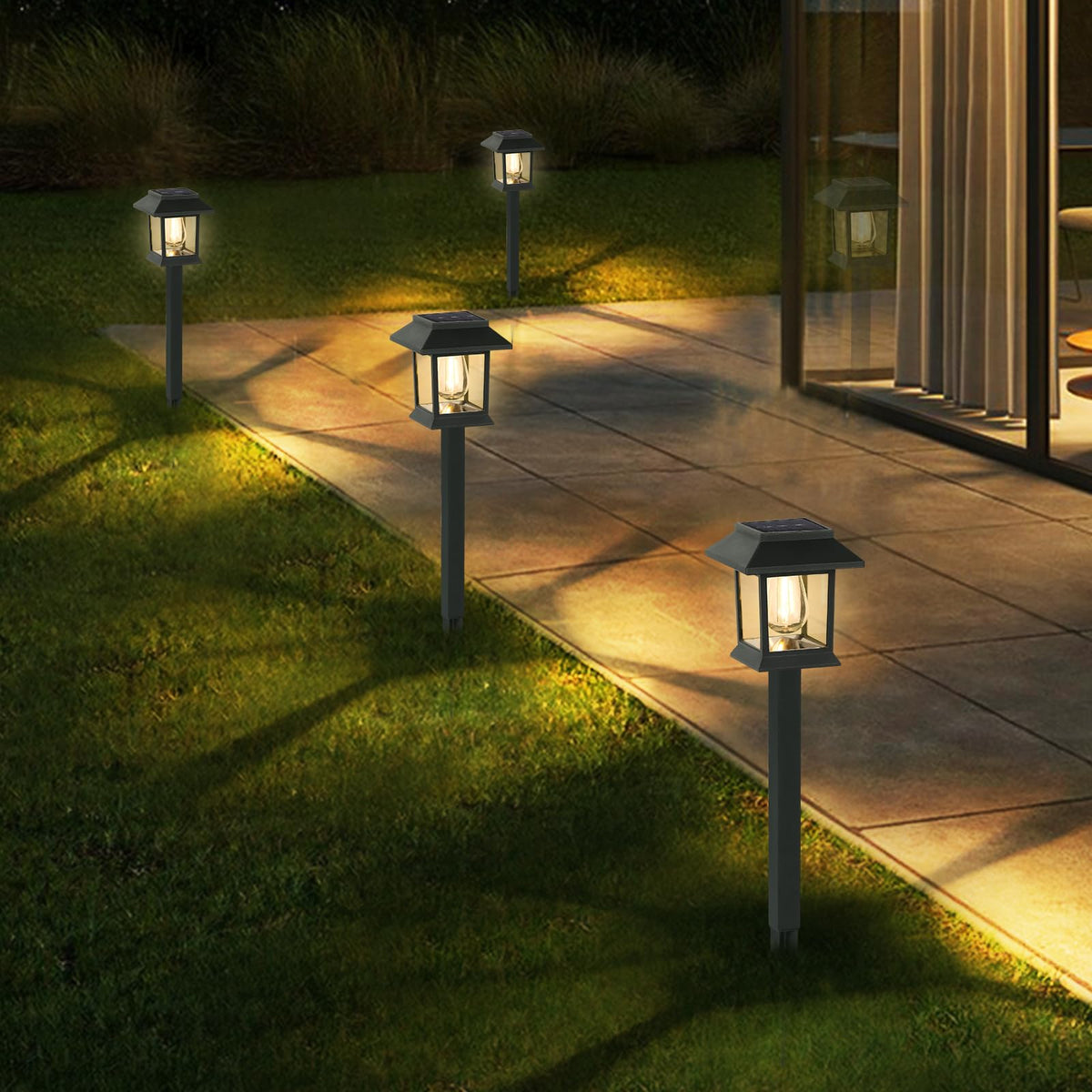 Greluna solar-powered outdoor lighting helps reduce bills while boosting curb appeal